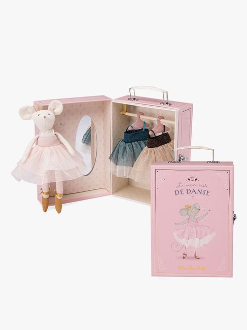 Moulin Roty Garderobetaske med Dukke Suzie