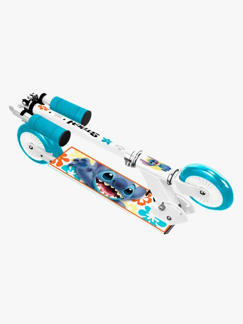 Stamp Stitch Sammenklappeligt Løbehjul, Blå/Hvid