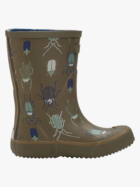 Viking Indie Print Gummistøvler, Khaki/Linen