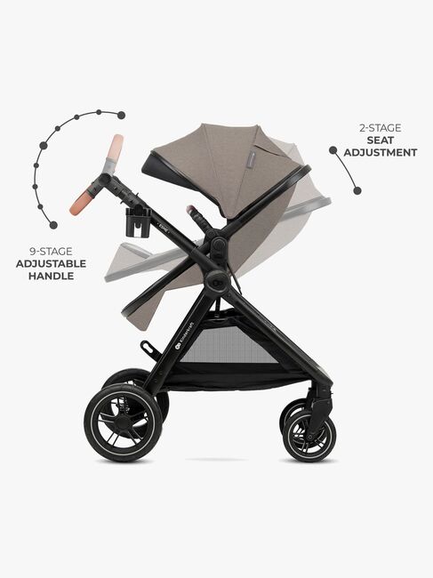 Kinderkraft ESME PRO 3-in-1 Duovogn Travelsystem, Sand Beige