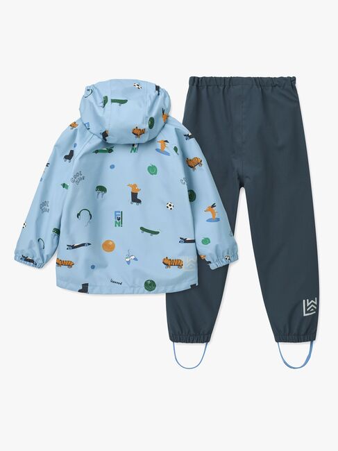 LIEWOOD Pedia Regnsæt, Fun/Beach Blue