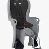 Hamax Kiss Cykelstol, Medium Grey/Black