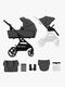 Kinderkraft YOXI 2-in-1 Duovogn, Moonlight Grey