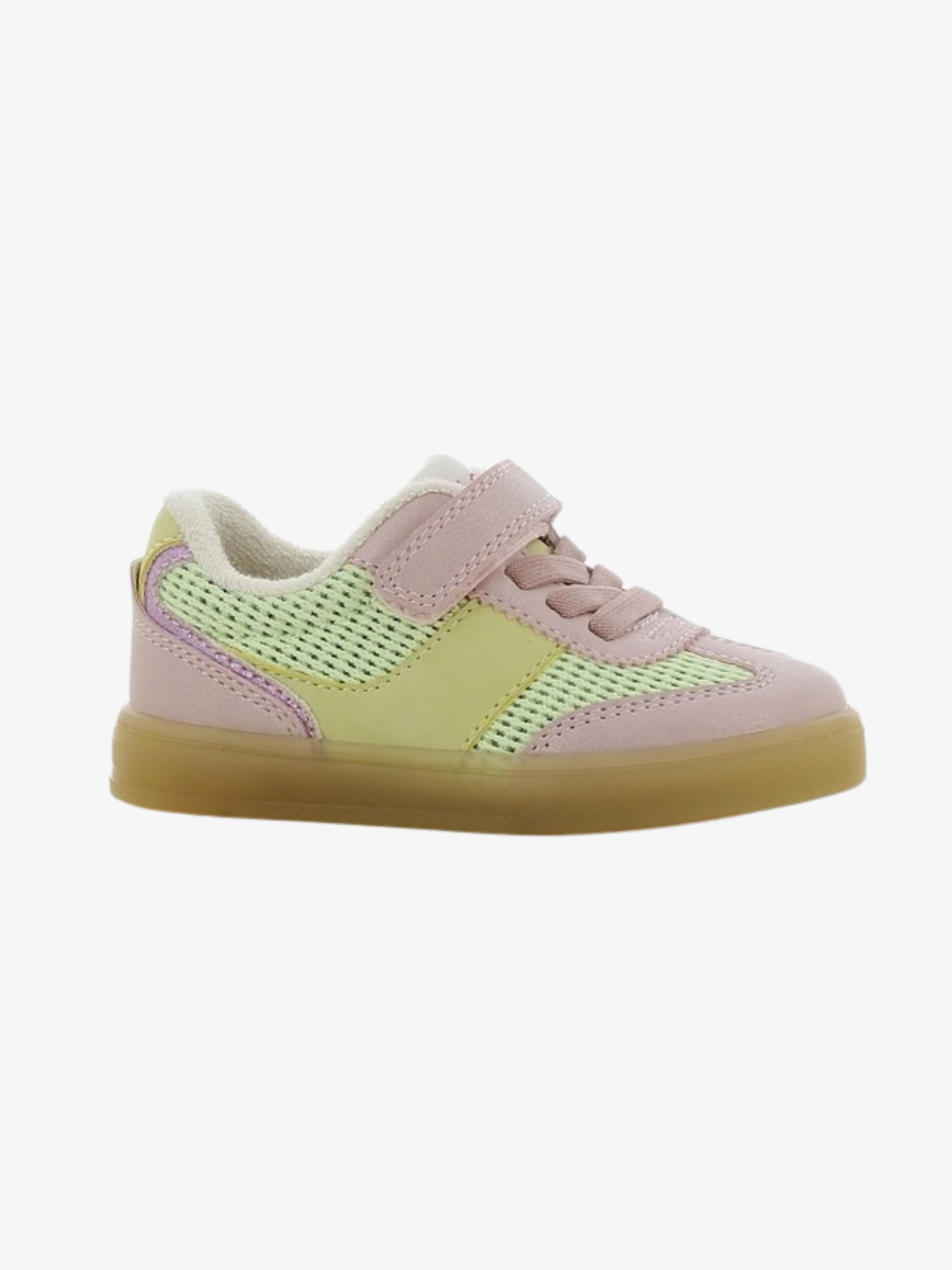 SJ Sneakers, Light Pink/Yellow, 25