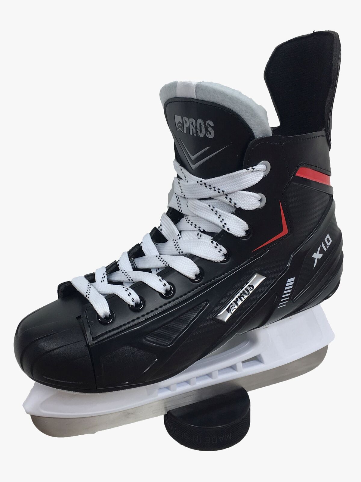 PROS Skøjter, Hvid/Sort