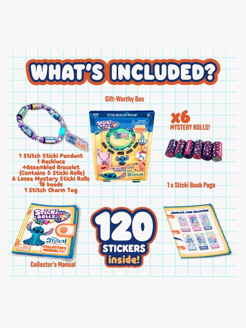 Sticki Rolls Stitch Hængesmykke DIY-sæt