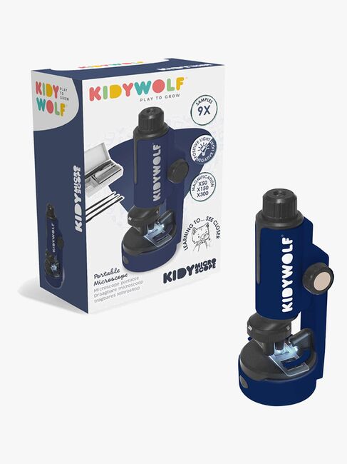 Kidywolf KIDYMICROSCOPE Mikroskop, Blå