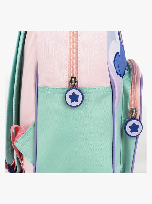 Disney Lilo & Stitch Rygsæk, Lyserød/Grøn