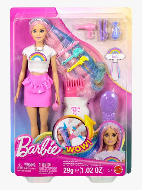 Barbie Legesæt Frisør Rainbow Sparkle