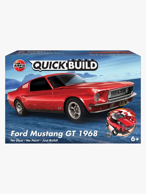 Airfix Quickbuild Modelbil Ford Mustang Gt 1968