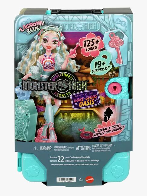 Monster High Skulltimate Secrets Legesæt Lagoona Blue S7