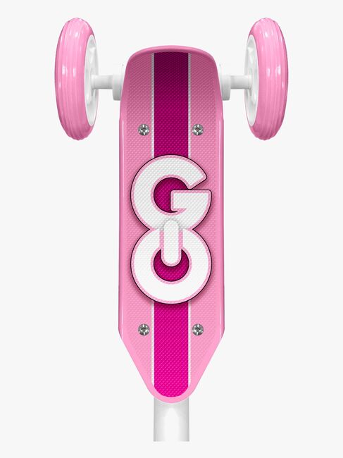 Stamp Skids Control Trehjulet Løbehjul, Lyserød/Hvid