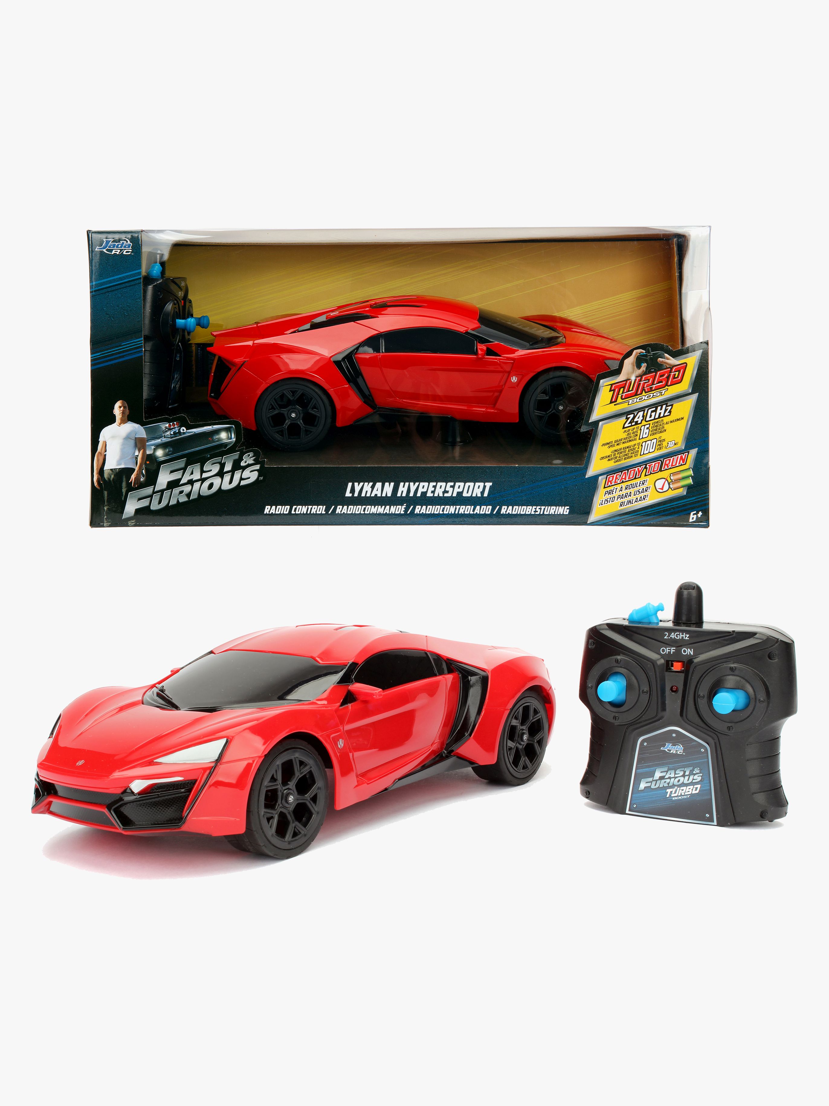 Fast &  Furious Lykan Hypersport Fjernstyret Bil 1:24