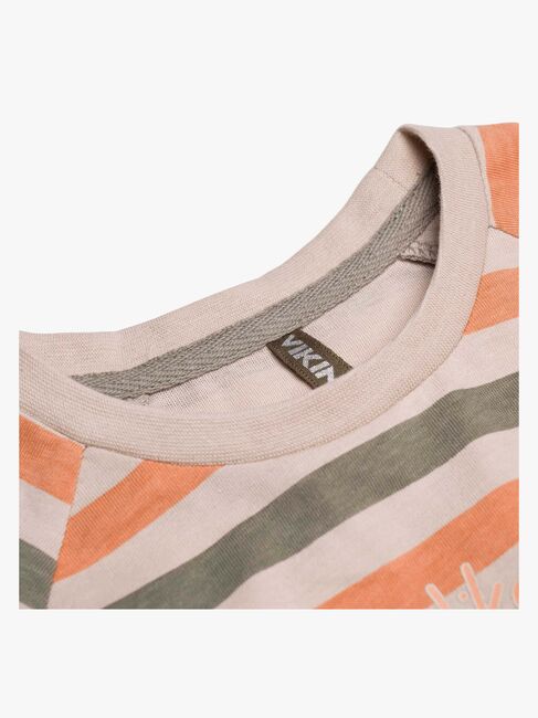 Viking x Kenza T-shirt, Sandfarvet