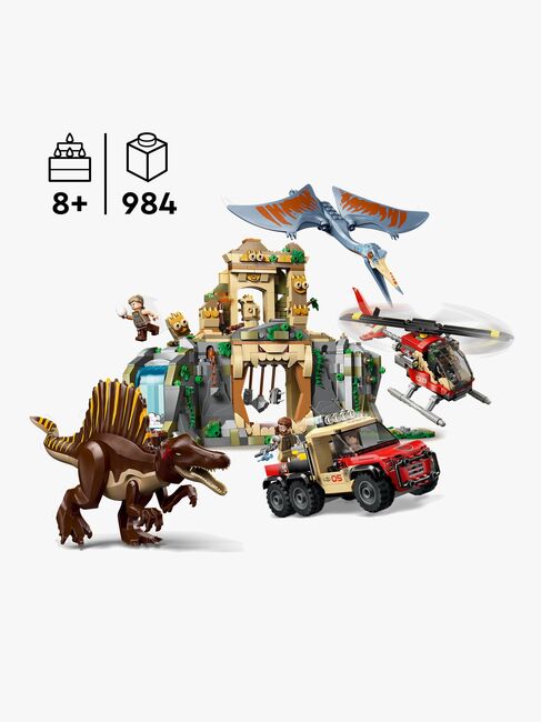 LEGO Jurassic World 76976 Luftmission: Spinosaurus og quetzalcoatlus