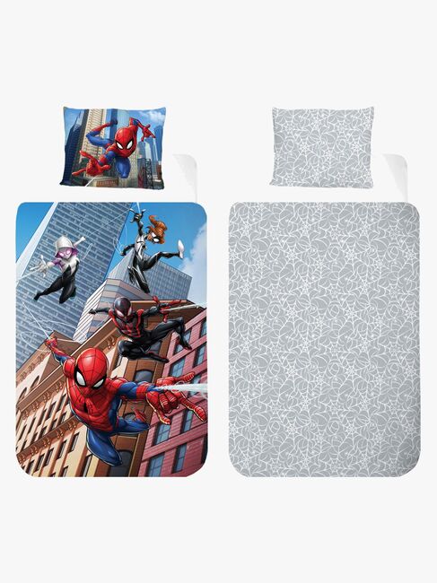 BrandMac Sengesæt Spiderman 140 x 200, Blå 1030254-3437_3a.jpg