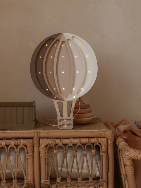 Little Lights Lampe Balloner, Cappucino Rainbow