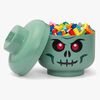 LEGO Opbevaringsboks Hoved Skelet Large, Grøn