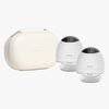 Beemoo CARE Wearable LED Elektrisk Brystpumper Dobbelt inkl. Opbevaringstaske