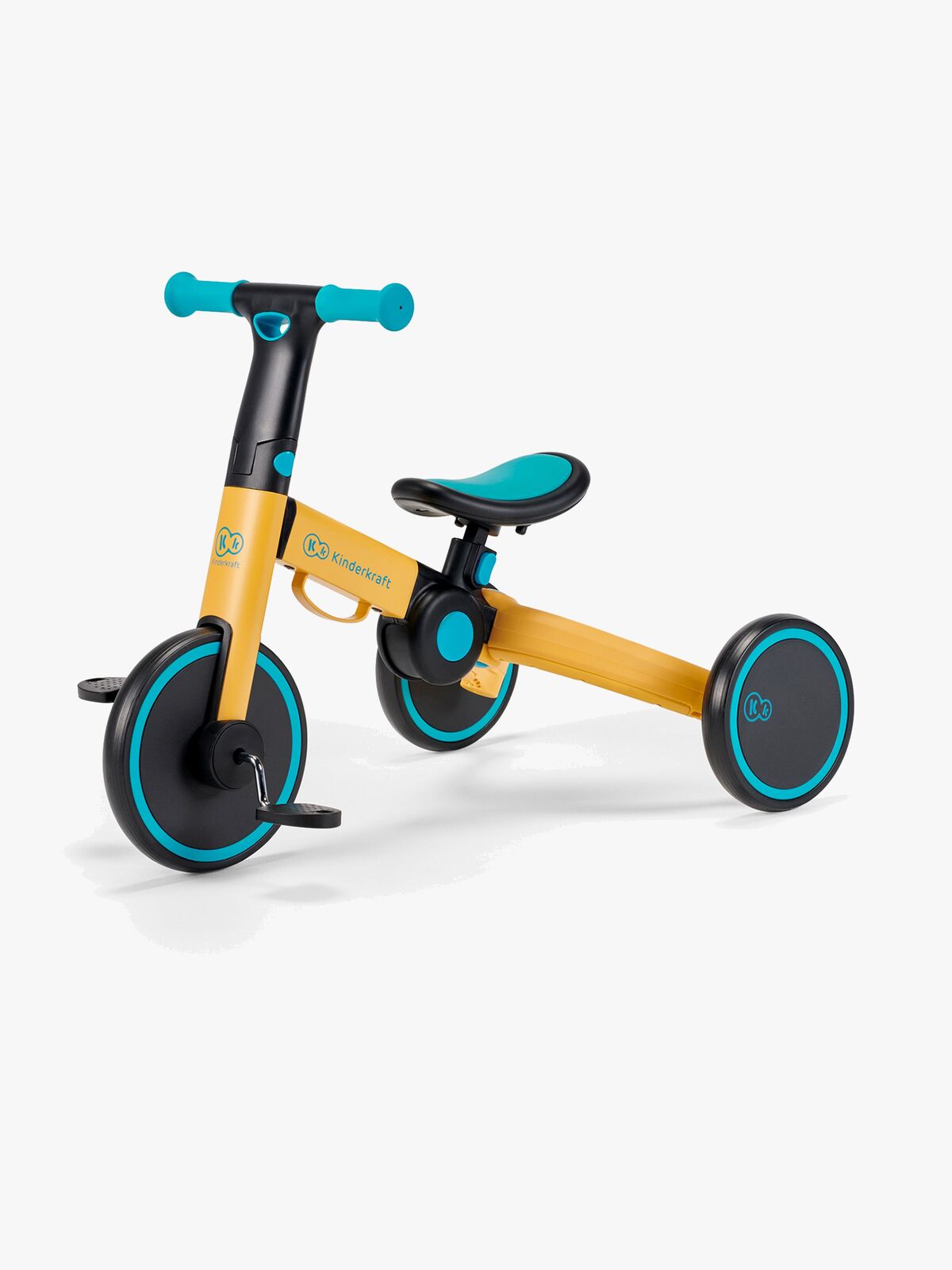 Kinderkraft Trehjulet Cykel 4TRIKE, Gul