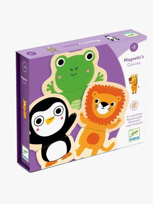 Djeco Magnetisk Puslespil Coucou 24 Brikker