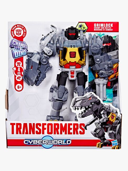 Transformers Cyberworld Figur Chomp & Battle Grimlock