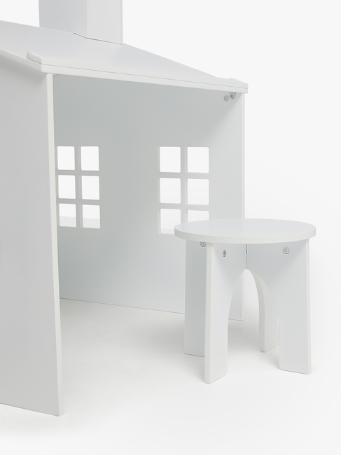 Alice & Fox  Huset Tegnebord med Skammel, Hvid