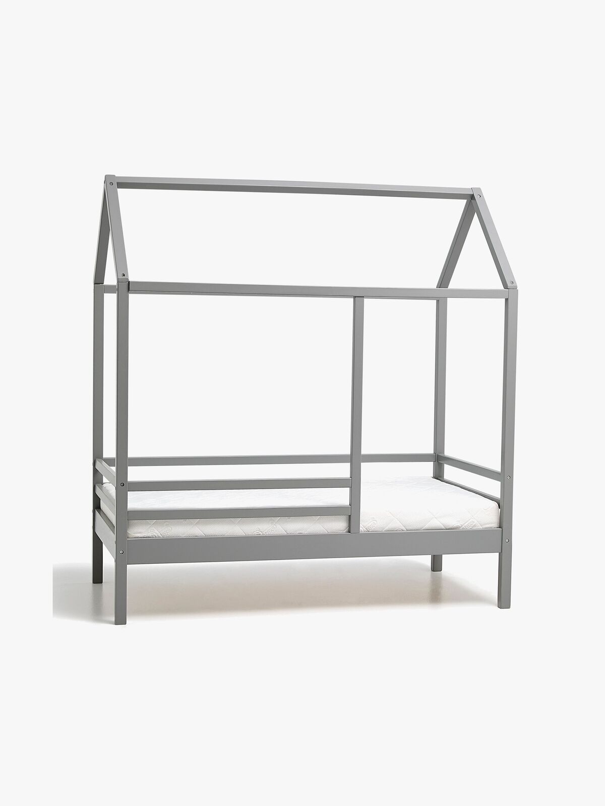 Minitude Nordic JAX Juniorseng m. Madras 70x140, Grå