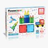 PicassoTiles Diamond Series Magnetisk Byggesæt med Bil 63 Dele