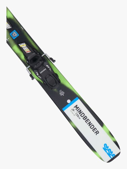 K2 Mindbender Jr Ski FDT 7.0 Set