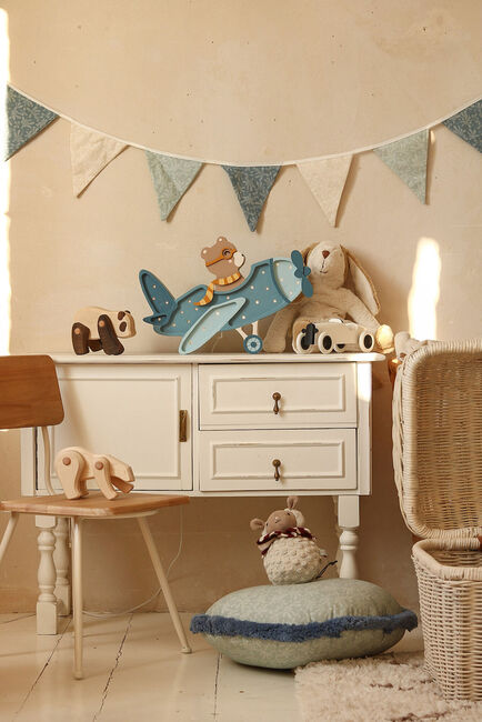 Little Lights Lampe Vintage Flyvemaskine