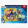 Ravensburger Puslespil Sonic Core 3x49 Brikker