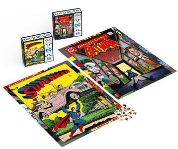 DC Comics Puslespil 2-pak 1000 Brikker