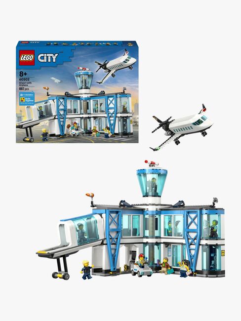 LEGO City 60502 Lufthavn med fly