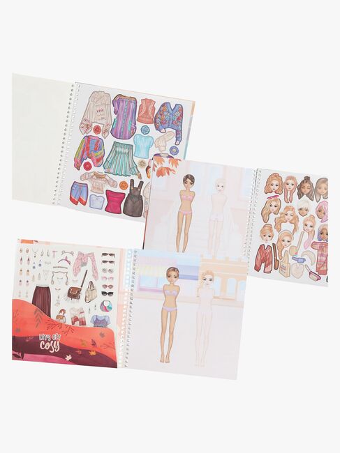 TOPModel Dress Me Up Klistermærkebog Cosy