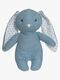 Teddykompaniet Bamse Kanin Elina 20 cm, Himmelblå
