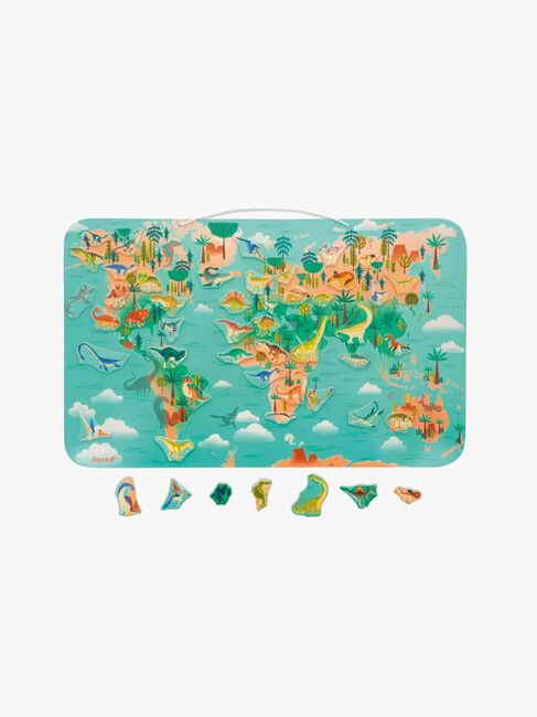 Janod DINO  Magnetisk Verdenskort