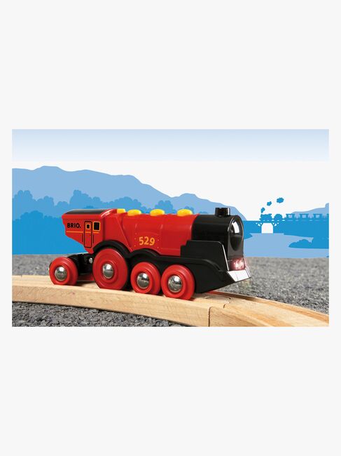 BRIO World 33592 Flot Rødt Lokomotiv B/O