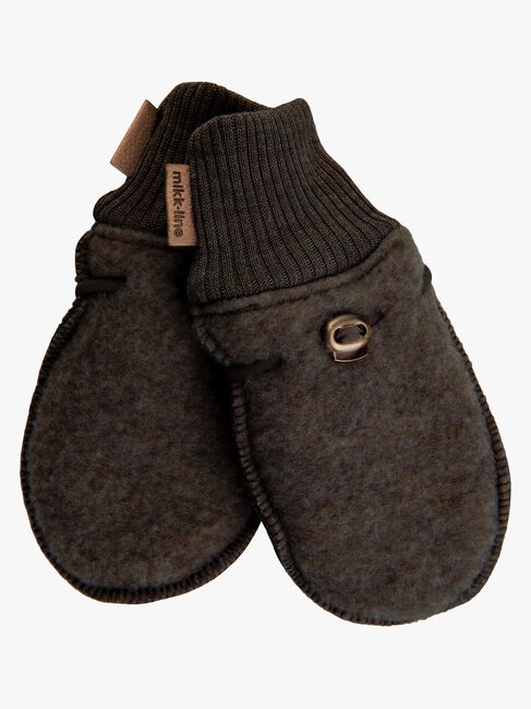 Mikk-Line Vanter Merinould, Dark Brown Melange