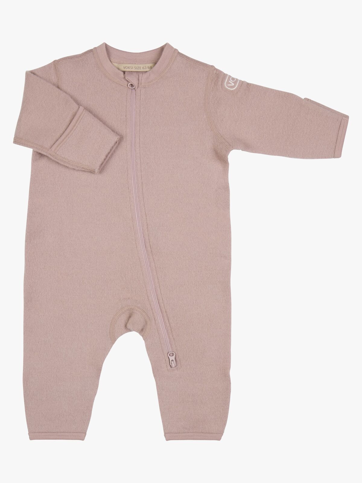 Voksi Fleecedragt Merinould, Soft Grape