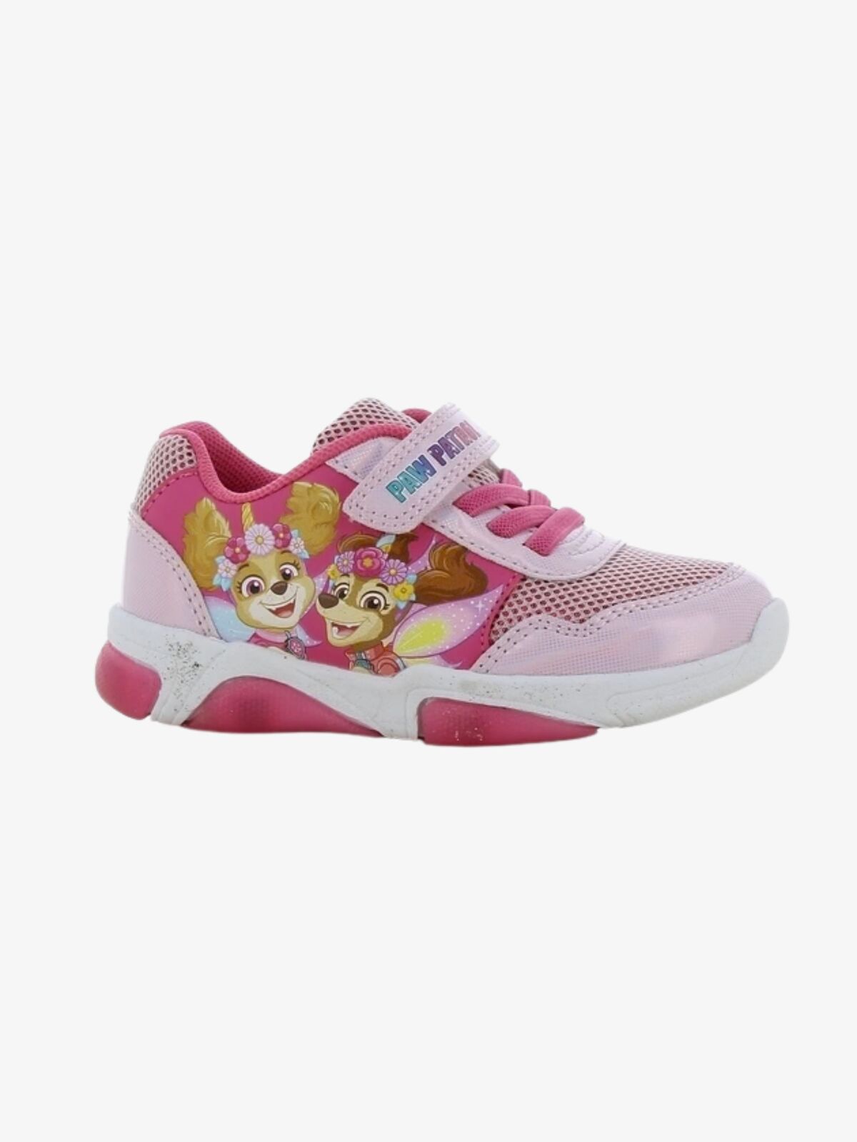 Paw Patrol  Blinkende Sneakers, Light Pink/Fuchsia