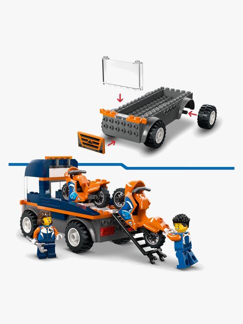 LEGO City 60491 Motorcykel-transporter