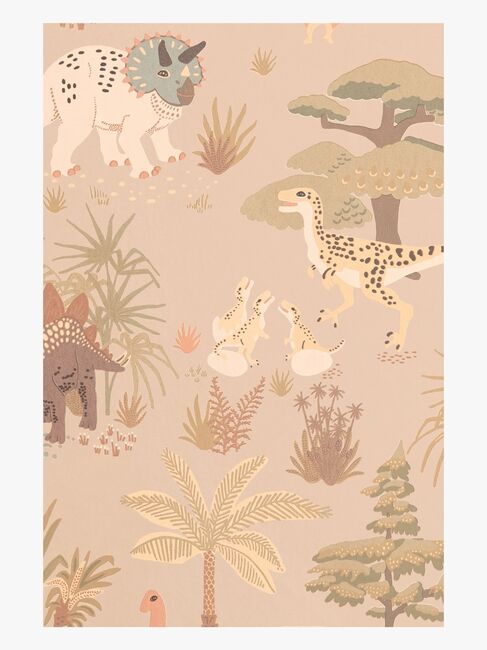 Majvillan Tapet Dinosaur Vibes, Sandy Beige