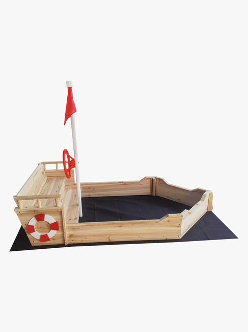 Woodlii Sandkasse i Træ Båd, Natur