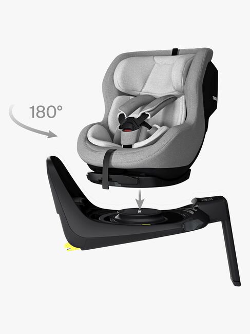 Thule Elm Bagudvendt Autostol, Lysegrå