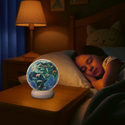 Ravensburger Gabby's Dollhouse 3D-puslespil Jorden Natlampe 72 Brikker