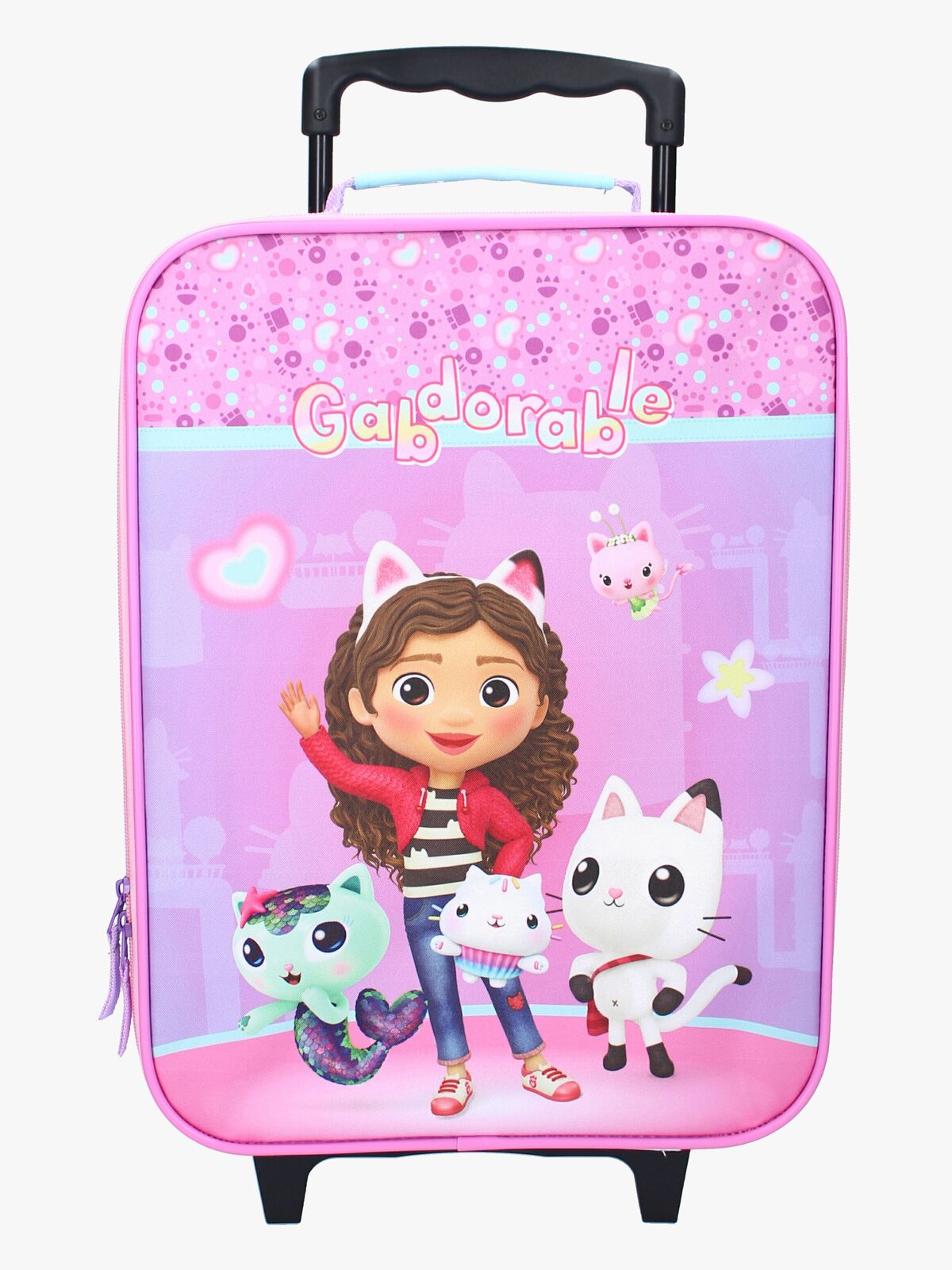 Gabby's Dollhouse Made To Roll Kuffert, Lilla