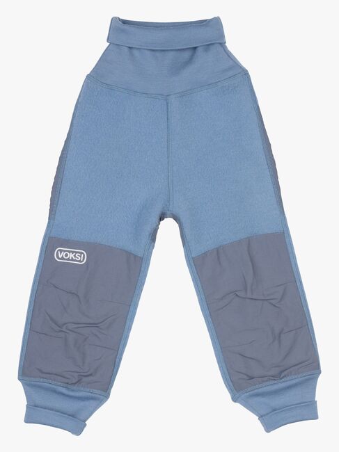 Voksi Fleecebukser Merinould, Blue Bell