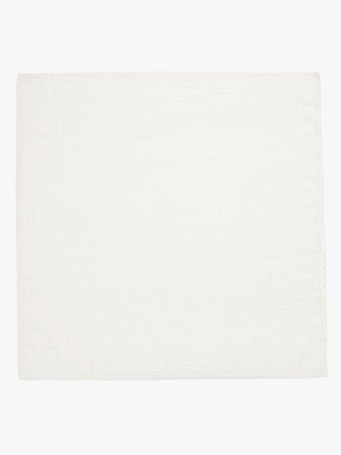 Jollein Tæppe/ Stofble i Musselin 4-pak, Biscuit/Ivory