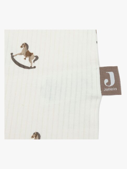 Jollein Sovepose Jersey Ribkant 90 cm, Nostalgic Ride
